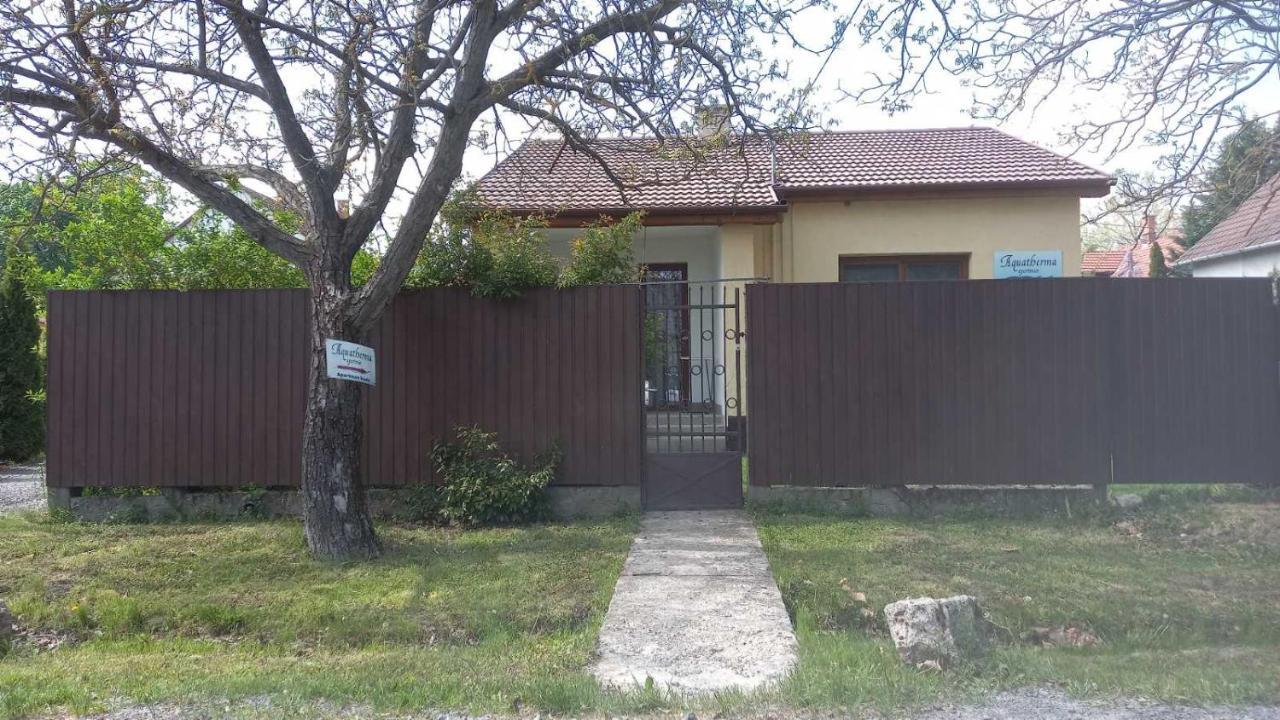 Aquatherma Apartman Sárospatak Exterior photo